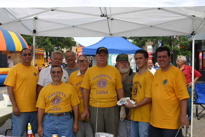 Photo from left: Murray Molina, Joe Grippo, Charles Garofalo, Robert Vollkommer, Joe Licari, Joe Abramaitis, Peter Wolyniec, Joseph Papavero Jr., Joseph Papavero Sr.